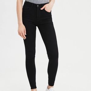 American Eagle “Ne(x)t Level Stretch” Black Jeans